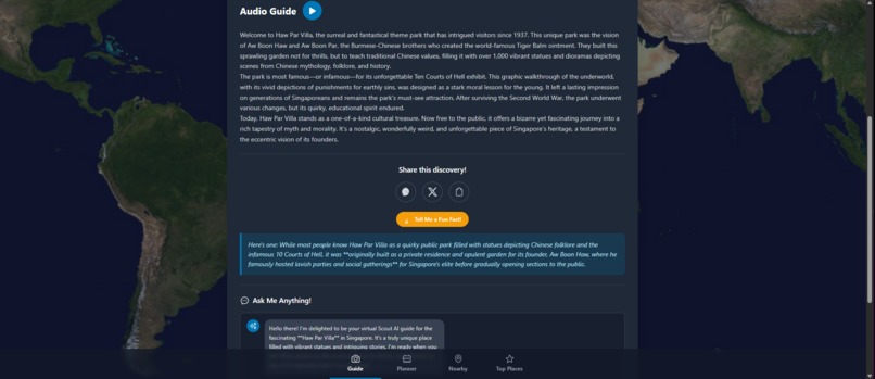 Scout AI: Explore, Plan and Discover!! – screenshot 3
