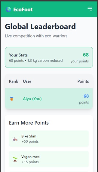 EcoFoot – screenshot 4
