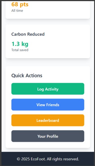 EcoFoot – screenshot 3