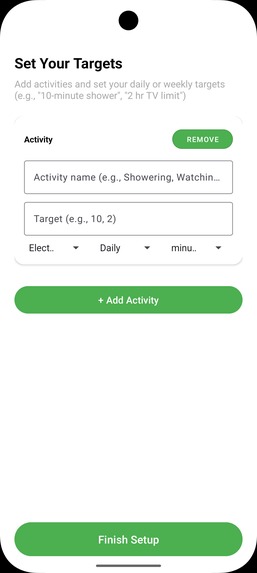 EcoLog – screenshot 1
