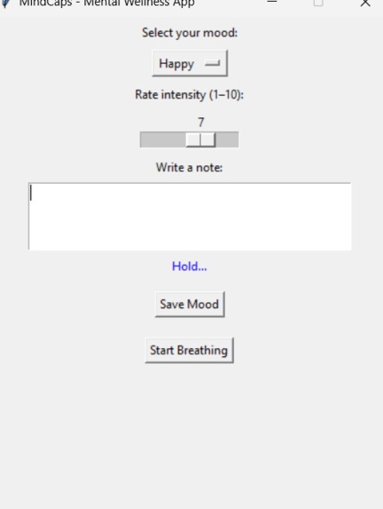 MindCaps – AI Mental Wellness Assistant – screenshot 3