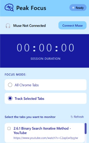 Peak Focus – screenshot 1