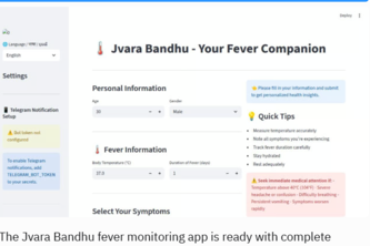 JVARA BANDHU: REMOTE MONITORING & PERSONALIZED ANALYTICS