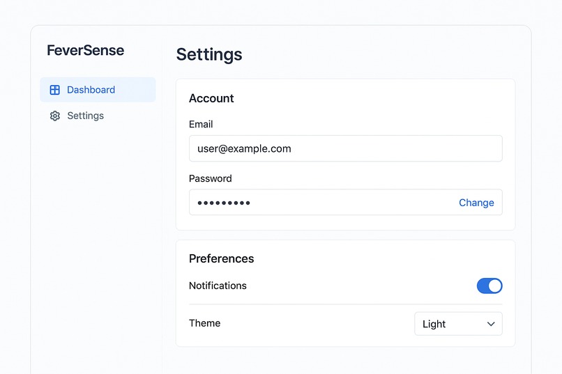 FeverSense – screenshot 2