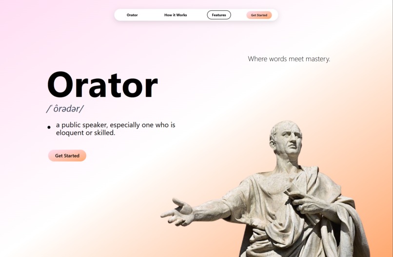 Orator – screenshot 1
