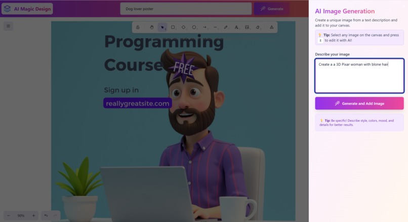AI Magic Design – screenshot 2