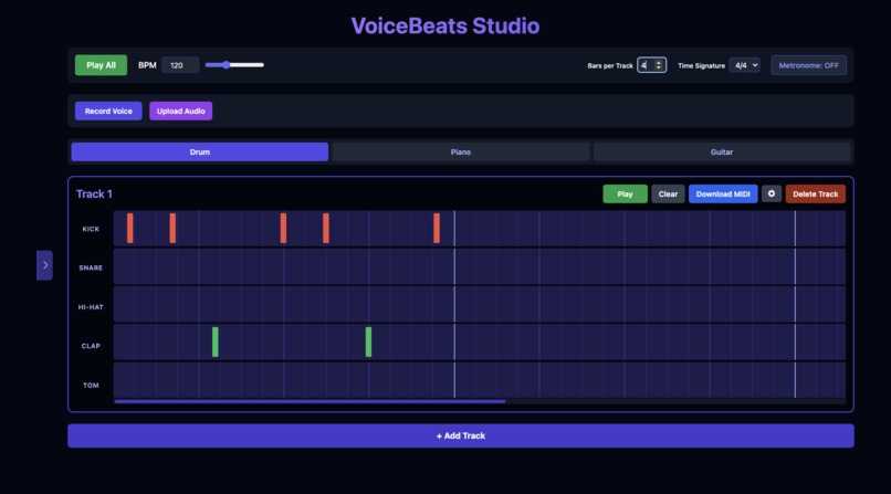 VoiceBeats – screenshot 3