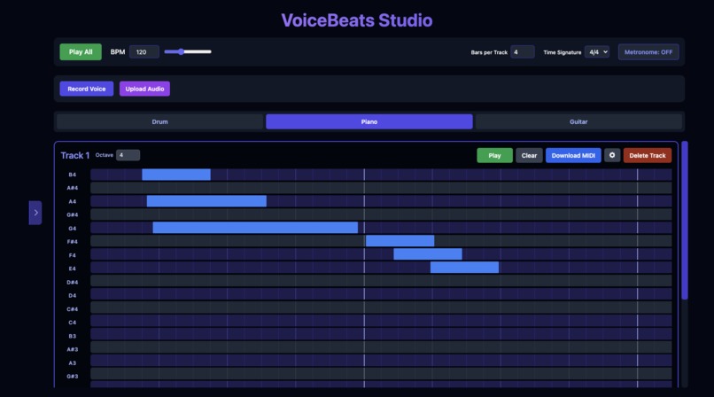 VoiceBeats – screenshot 4