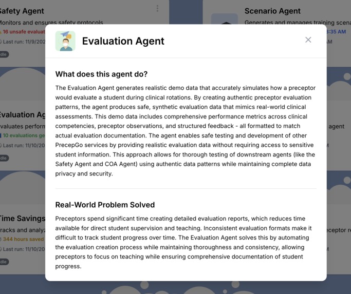 PrecepGo - Agent Dashboard – screenshot 3