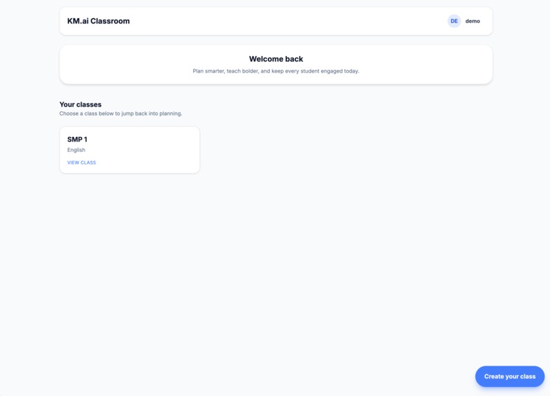 km.ai - ketua murid AI – screenshot 3