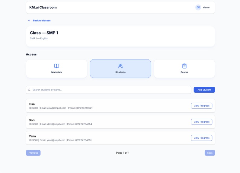 km.ai - ketua murid AI – screenshot 9