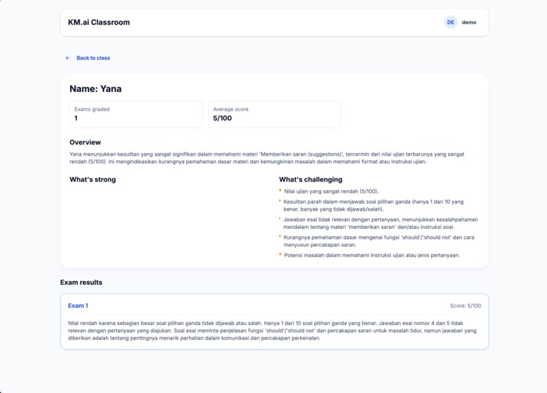 km.ai - ketua murid AI – screenshot 10