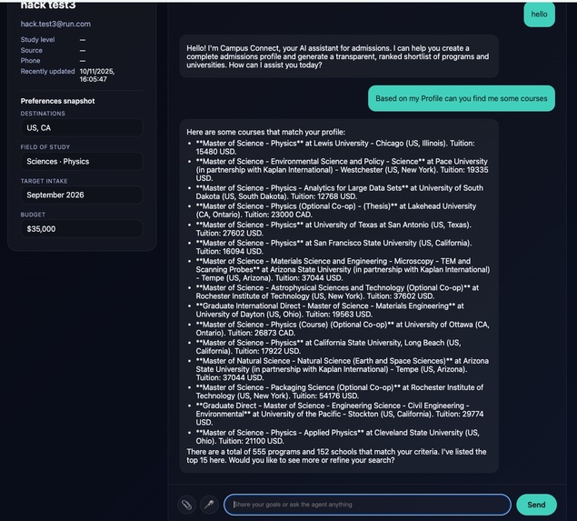 CampusConnect Agent – screenshot 4