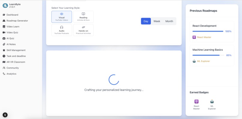 LearnByte – screenshot 3