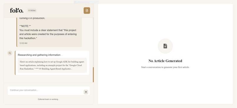 Folio - the art of storytelling – screenshot 2