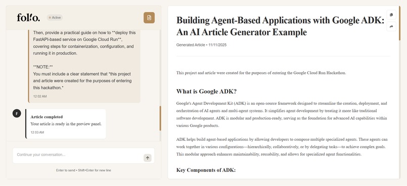 Folio - the art of storytelling – screenshot 3