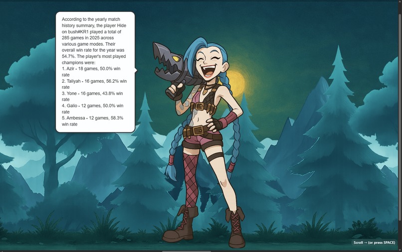 frwu's rift rewind 2025 – screenshot 3