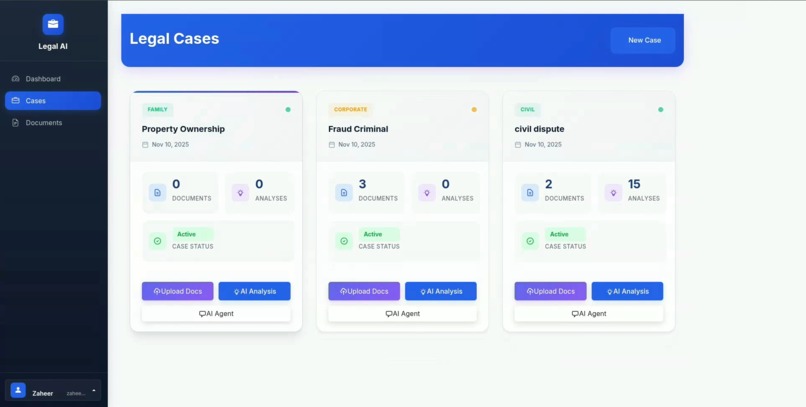 Legal AI  – screenshot 2