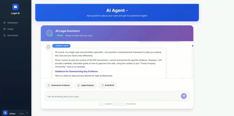 Legal AI  – screenshot 6