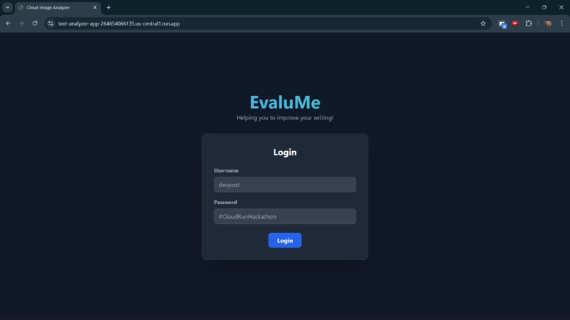 EvaluMe – screenshot 2