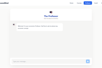 EconoMind: Dual Agent Tutor