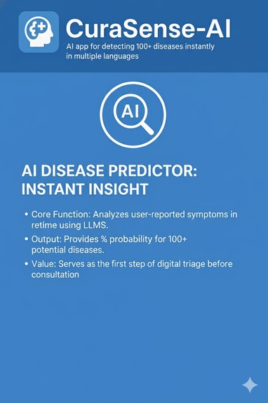 CuraSense-AI App – screenshot 1