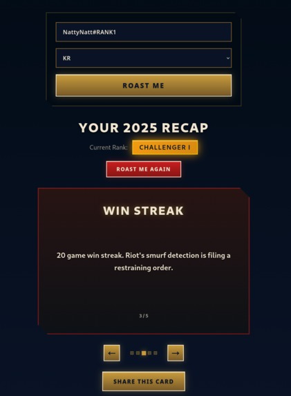 League Rekap-pa – screenshot 2