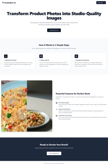 StudioShot AI – screenshot 2