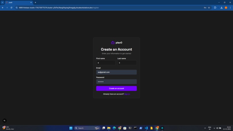 PLAV0 – screenshot 1
