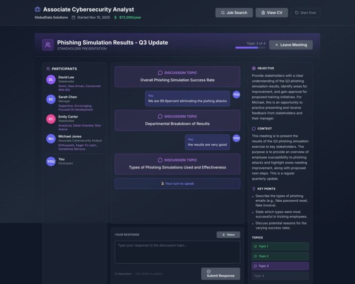 CareerRoguelike- Gamified Job Market Simulator – screenshot 6