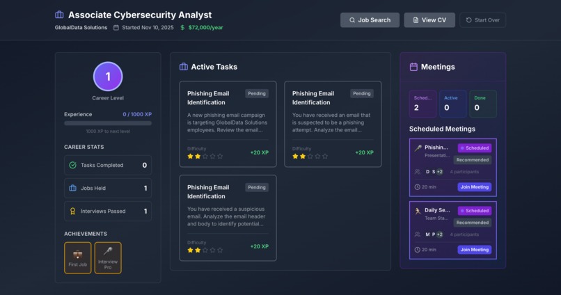CareerRoguelike- Gamified Job Market Simulator – screenshot 8