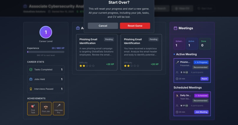 CareerRoguelike- Gamified Job Market Simulator – screenshot 10