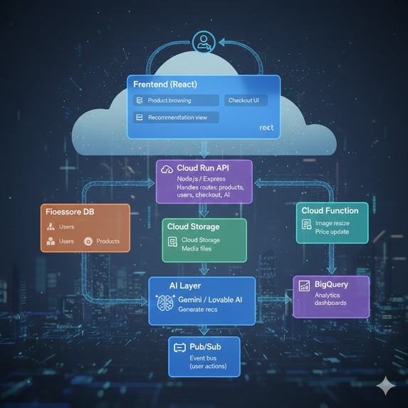 SmartCart - A Serverless Al-Driven  E-Commerce Backend – screenshot 1