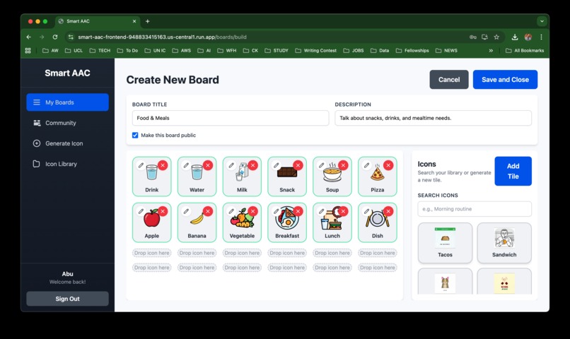 Smart AAC Board – screenshot 9