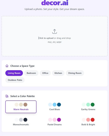 Decor.AI – screenshot 2