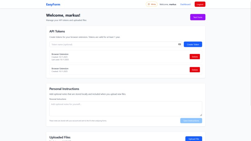 EasyForm – screenshot 4