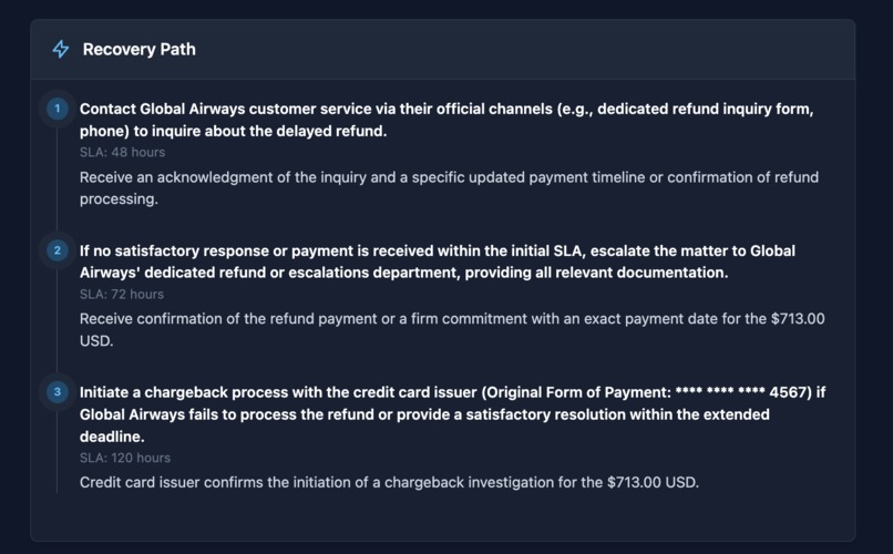 RefundMultiAgents – screenshot 5