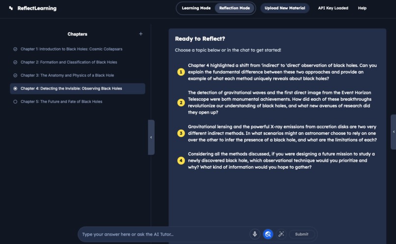 ReflectLearning: Learn Smarter Through AI-Powered Reflection – screenshot 9