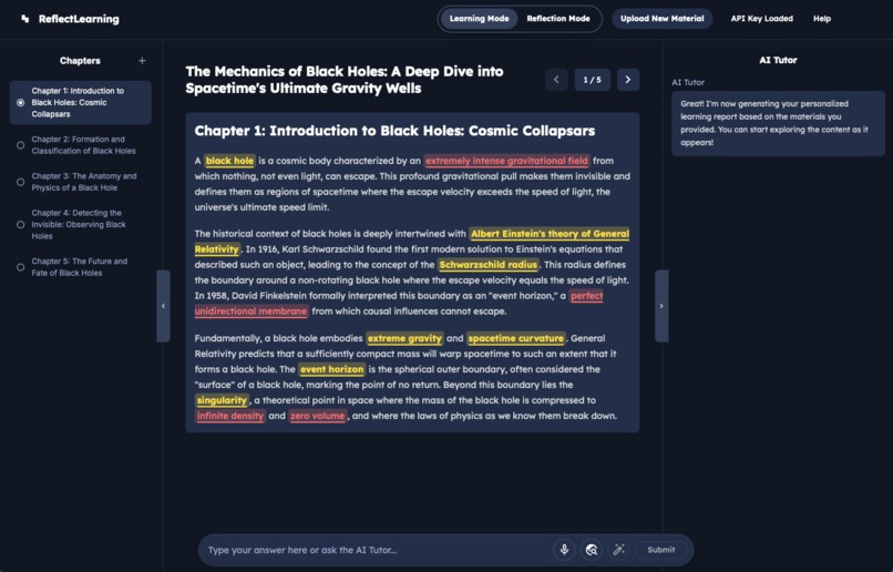 ReflectLearning: Learn Smarter Through AI-Powered Reflection – screenshot 7