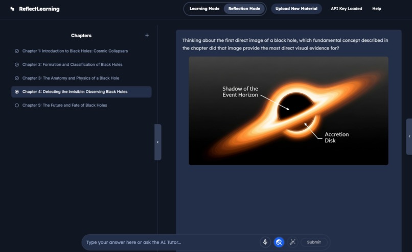ReflectLearning: Learn Smarter Through AI-Powered Reflection – screenshot 2