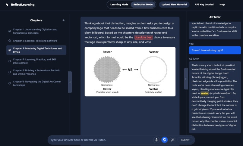 ReflectLearning: Learn Smarter Through AI-Powered Reflection – screenshot 5
