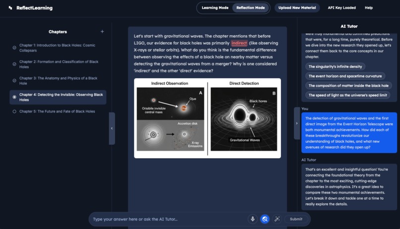 ReflectLearning: Learn Smarter Through AI-Powered Reflection – screenshot 6