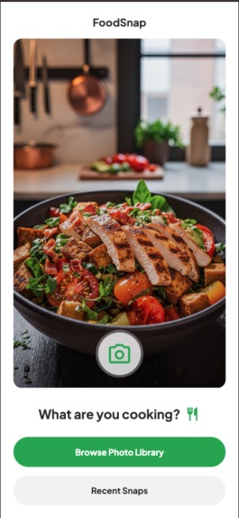 FoodSnap: See it. Snap it. Make it – screenshot 2