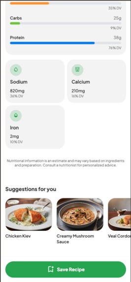 FoodSnap: See it. Snap it. Make it – screenshot 7