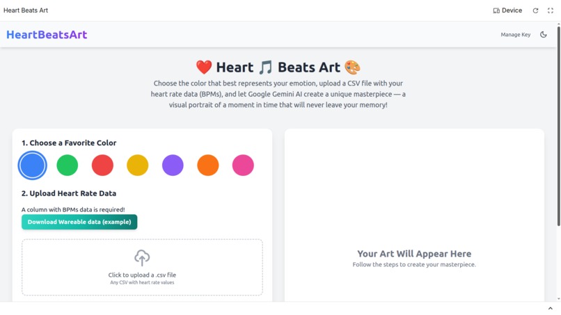 Heart Beats Art – screenshot 3
