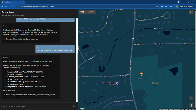 DriveMyMap – screenshot 1