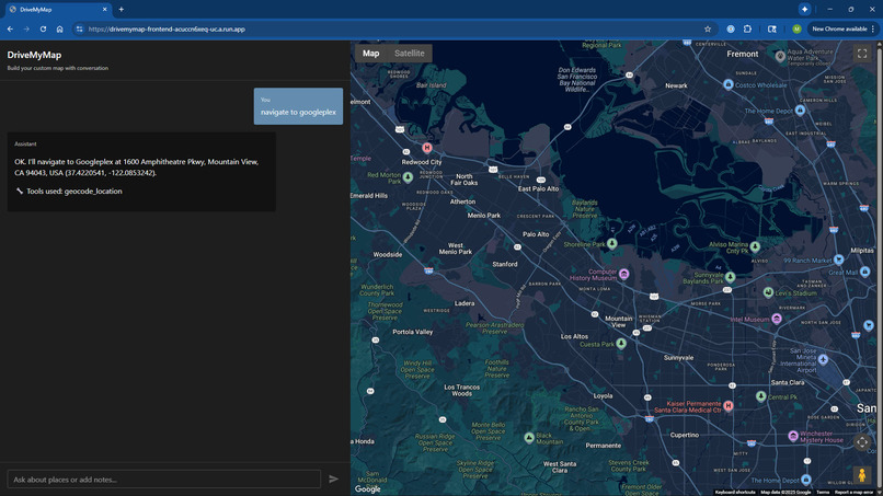DriveMyMap – screenshot 2