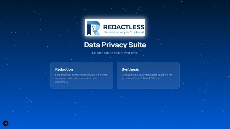 RedactLess – screenshot 1