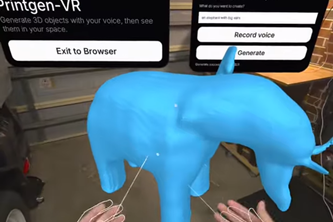 VR 3D Model Generator