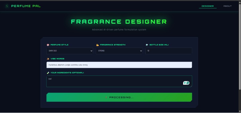 Perfume Pal – screenshot 2